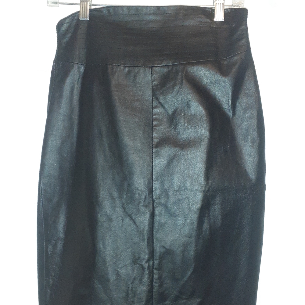 Leather skirt